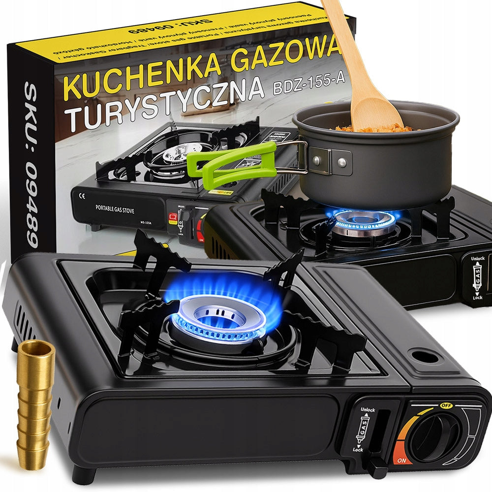 Stazer KUCHENKA GAZOWA TURYSTYCZNA POLOWA KEMPINGOWA W WALIZCE NA KARTUSZE GAZ