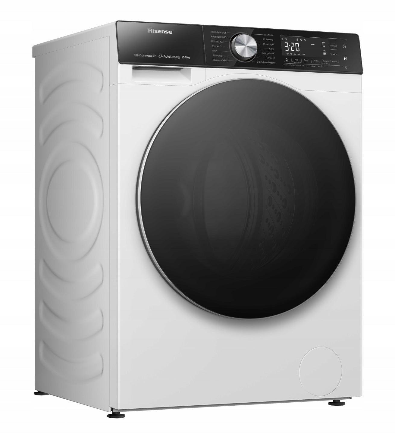 Pralka HISENSE WF5S1045BW PL 10.5kg 1400 obr(1200/6 kg/Pralka HISENSE WF5S1045BW PL 10.5kg 1400 obr)