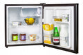 Sigma Mini lodówka do Biura Hotelu Czarna 50cm 43L Minibar Podblatowa Cicha(Mini lodówka do Biura Hotelu Czarna 50cm 43L Minibar Podblatowa Cicha)