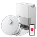 Roborock Robot sprzątający Roborock Qrevo Edge 5V1 mopowanie FlexiArm biały 18500Pa
