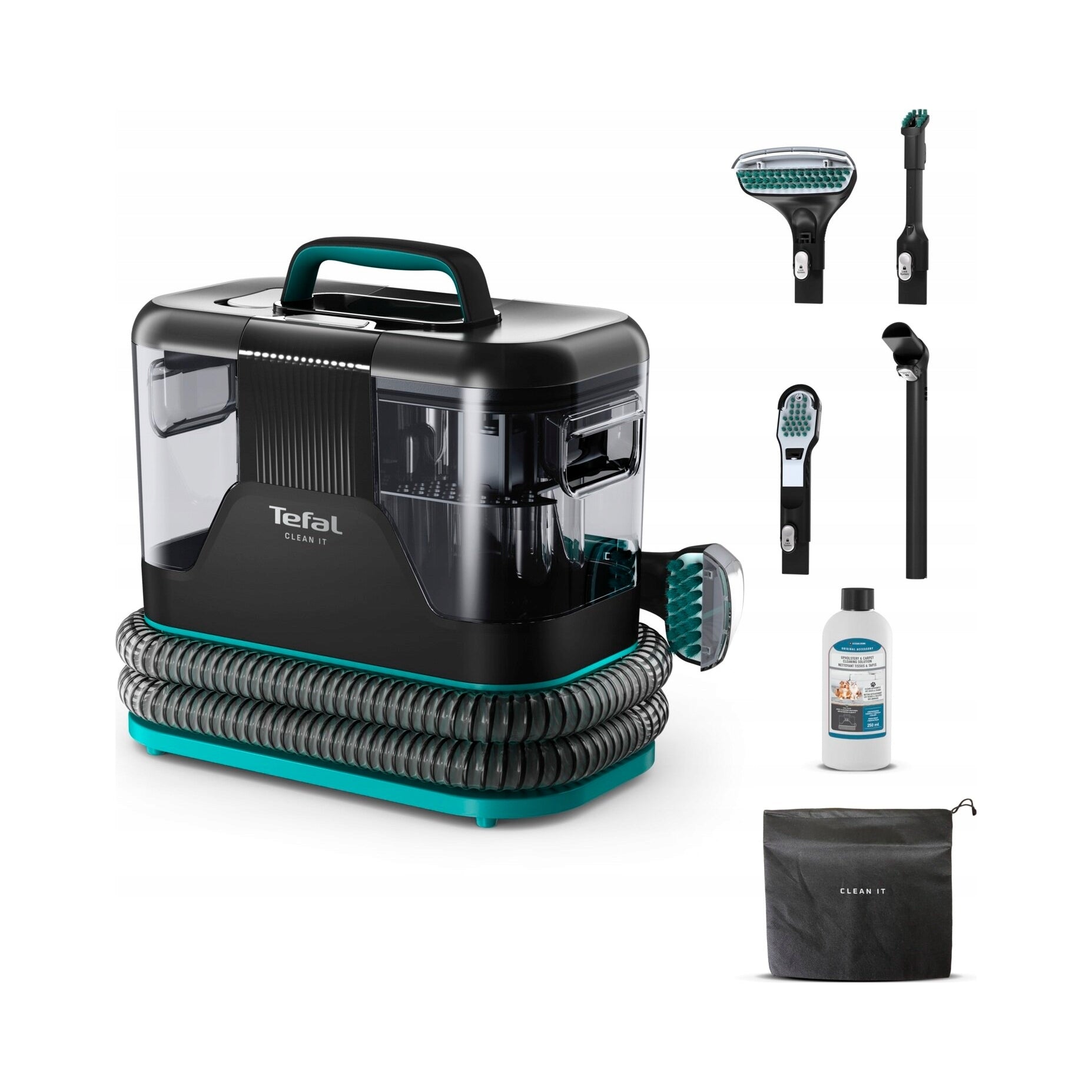 Odkurzacz piorący Tefal IZ5020 750 W czarny(Odkurzacz piorący Tefal IZ5020 750 W czarny)