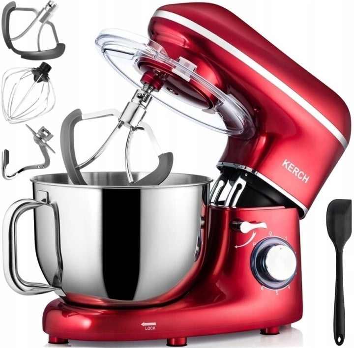 Kerch ROBOT KUCHENNY PLANETARNY MIKSER Z MISĄ KERCH MYCHEF 4000W RED 6,2L(ROBOT KUCHENNY PLANETARNY MIKSER Z MISĄ KERCH MYCHEF 4000W RED 6)